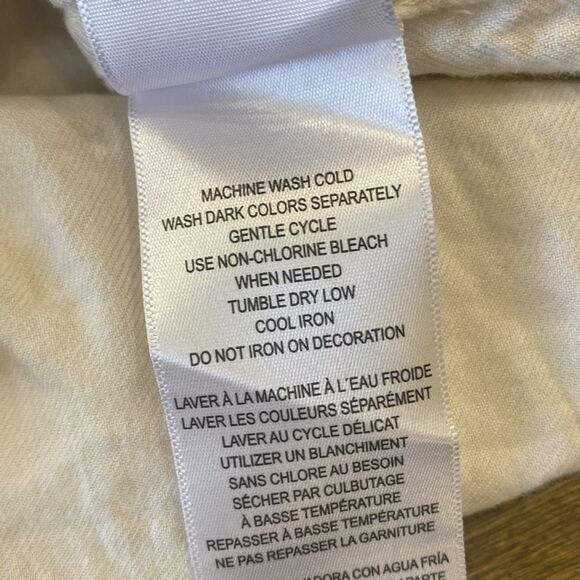 Ben Sherman Cotton/Rayon Blend Off-White Button-Down Men’s Size Medium Fall Soft - Picture 9 of 9